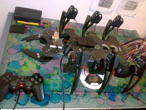 hexapod robot 10